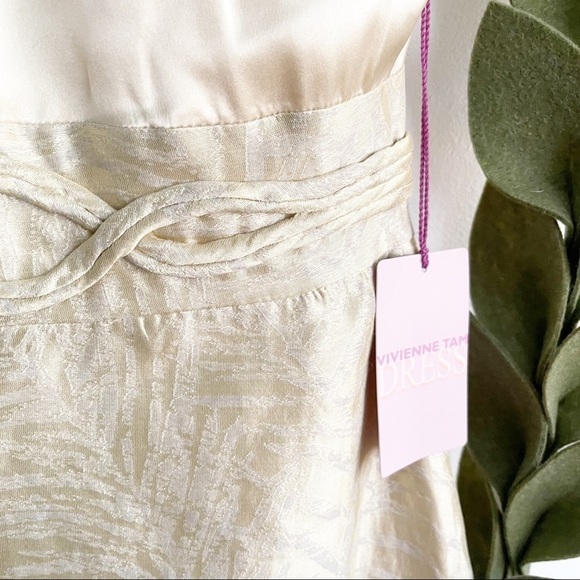 Vivienne Tam Silk Palm Print Dress - Picture 3 of 9